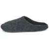 Zapatillas de casa clásicas informales unisex negras