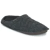 Zapatillas de casa clásicas informales unisex negras