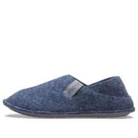 Zapatillas de casa clásicas unisex azules con suela suave