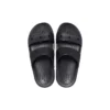 Zapatillas de casa deportivas casuales y cómodas, color negro