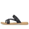 Zapatillas de casa minimalistas y cómodas, negro y marrón