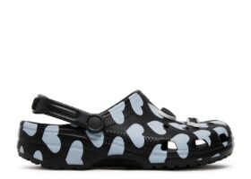 Zapatos Awake NY x Classic Clog «Home Is Where The Heart Is – Negro»