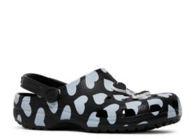 Zapatos Awake NY x Classic Clog «Home Is Where The Heart Is – Negro»