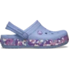Zapatos Crocband Glow Confetti Band para niños