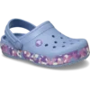 Zapatos Crocband Glow Confetti Band para niños