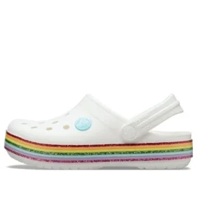 Zapatos Crocband Rainbow «Blanco Multicolor»