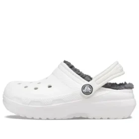 Zapatos Crocs Classic Clog para niños, sandalias deportivas «Blanco Gris»