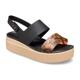 Zapatos de cuña baja Brooklyn Low Wedge «Negro Marrón»