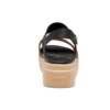 Zapatos de cuña baja Brooklyn Low Wedge «Negro Marrón»