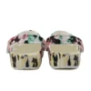 Zapatos de diseño clásico con combinación multicolor, unisex «Negro, rosa y verde»