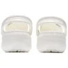 Zapatos de playa retro Classic Clog Clouds, blancos