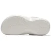 Zapatos de playa retro Classic Clog Clouds, blancos