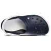 Zapatos de playa tipo zueco Classic Clog Azul Blanco