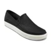 Zapatos deportivos casuales de estilo atlético Negro Blanco