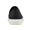 Zapatos deportivos casuales de estilo atlético Negro Blanco