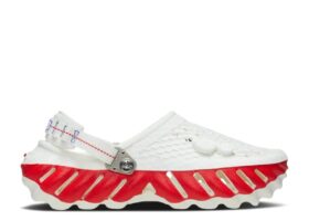 Zapatos Kanghyuk x Echo Clog «White Red»