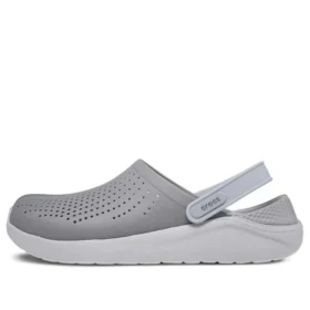 Zapatos LiteRide Flash en gris humo y blanco