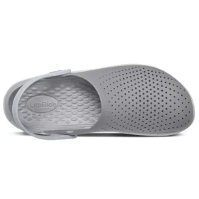 Zapatos LiteRide Flash en gris humo y blanco