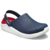 Zapatos LiteRide para la playa, unisex, azul y rojo