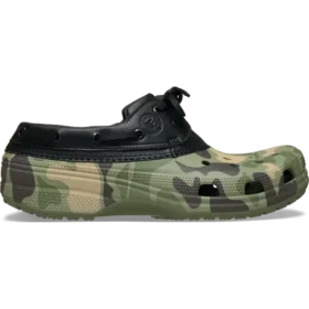 Zapatos náuticos clásicos con camuflaje de pato