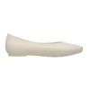 Zapatos planos de punta Brooklyn «Blanco crema»