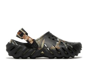 Zapatos tipo Echo Clog Realtree x «Edge Camo – Negro»