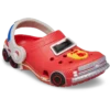 Zapatos tipo zueco clásicos para niños pequeños «Iam Fire Truck Lights» con correa trasera