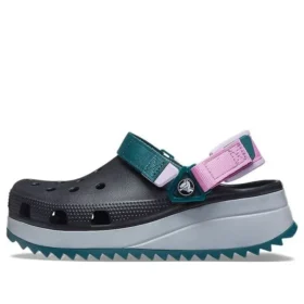 Zueco Classic Clog «Negro, gris y verde azulado»