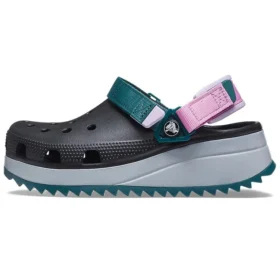 Zueco Classic Clog «Negro, gris y verde azulado»