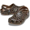 Zueco clásico con estampado animal Zueco clásico con estampado animal