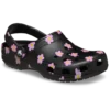 Zueco clásico con estampado floral Zueco clásico con estampado floral