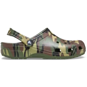 Zueco clásico de camuflaje