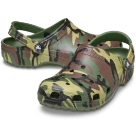 Zueco clásico de camuflaje