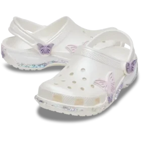 Zueco clásico para niños Butterfly Sparkle Shaker