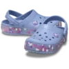 Zueco Crocband Glow Confetti Band para niños pequeños