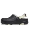 Zuecos All-Terrain con forro «Negro y blanco»