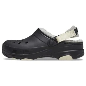 Zuecos All-Terrain con forro «Negro y blanco»