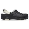 Zuecos All-Terrain con forro «Negro y blanco»