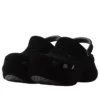 Zuecos Bae de terciopelo «Negro»