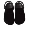 Zuecos Bae de terciopelo «Negro»