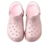 Zuecos Bae Glitter «Pink Milk»