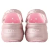 Zuecos Bae Glitter «Pink Milk»