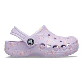 Zuecos Baya con estampado de temporada «Púrpura»