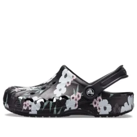 Zuecos Baya con estampado «Tropical Floral Black»