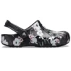 Zuecos Baya con estampado «Tropical Floral Black»