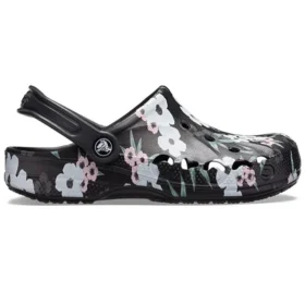 Zuecos Baya con estampado «Tropical Floral Black»
