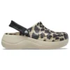 Zuecos Baya con plataforma y estampado animal «Leopardo»