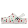 Zuecos Baya Graphic «White Cherry»