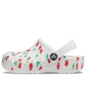 Zuecos Baya Graphic «White Cherry»