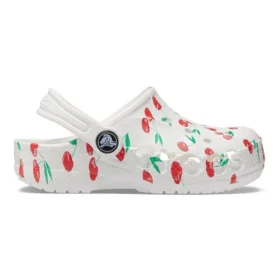 Zuecos Baya Graphic «White Cherry»